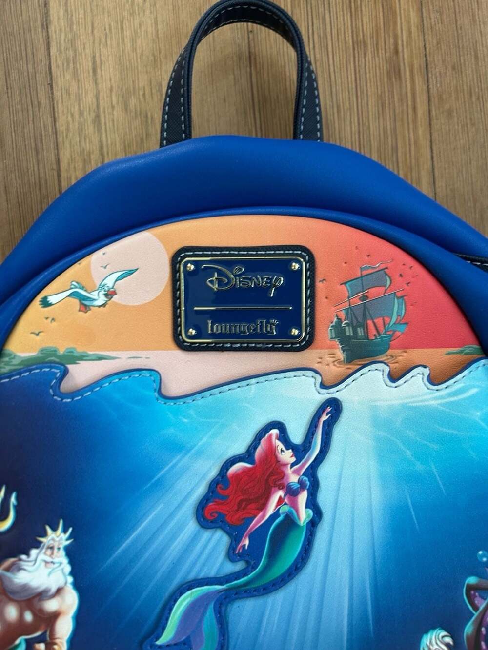 Loungefly Disney The Little Mermaid Ariel Scene Mini Backpack - Picture 2 of 3